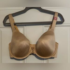 Lane Bryant Cacique Beige Lightly Lined T-Shirt Underwire Bra - 38DD